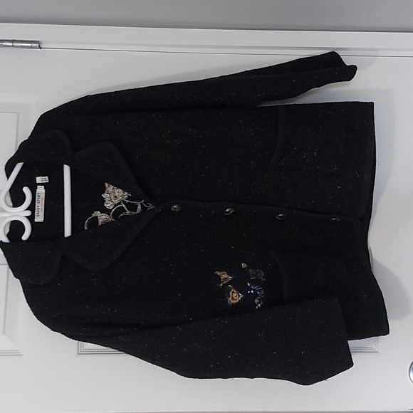 Gaddy Sport collection 100% wool button sweater with pockets - Picture 1 of 8